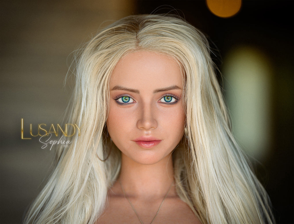 Lusandy Sophia 165cm D-Cup Silicone Customizable Companion Doll — factory still 1 of 31