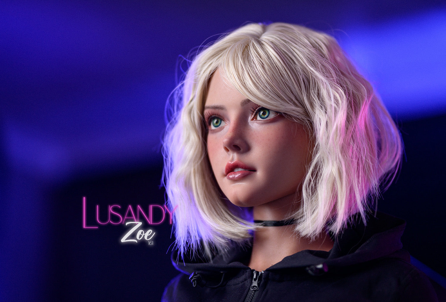 Lusandy Zoe 161cm B-Cup Silicone Customizable Companion Doll — factory still 4 of 32