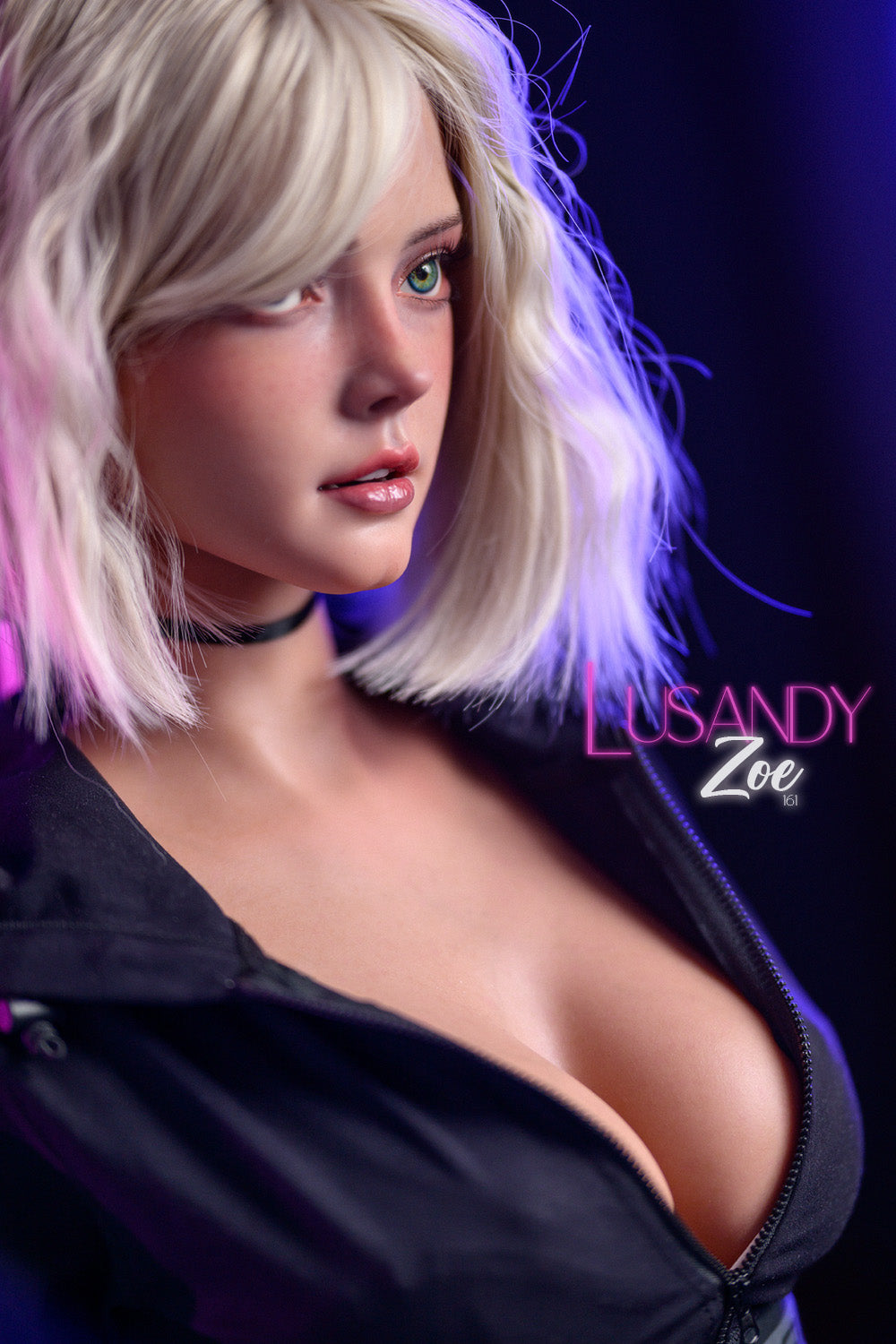 Lusandy Zoe 161cm B-Cup Silicone Customizable Companion Doll — factory still 9 of 32