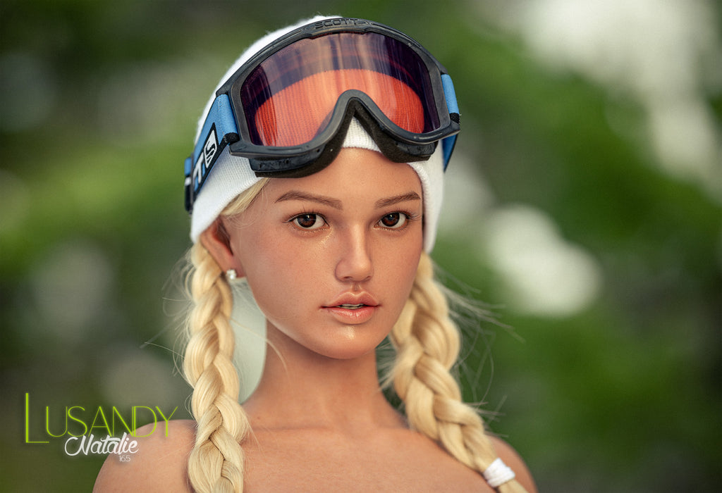 Lusandy Natalie 165cm D-Cup Silicone Customizable Companion Doll — factory still 11 of 28