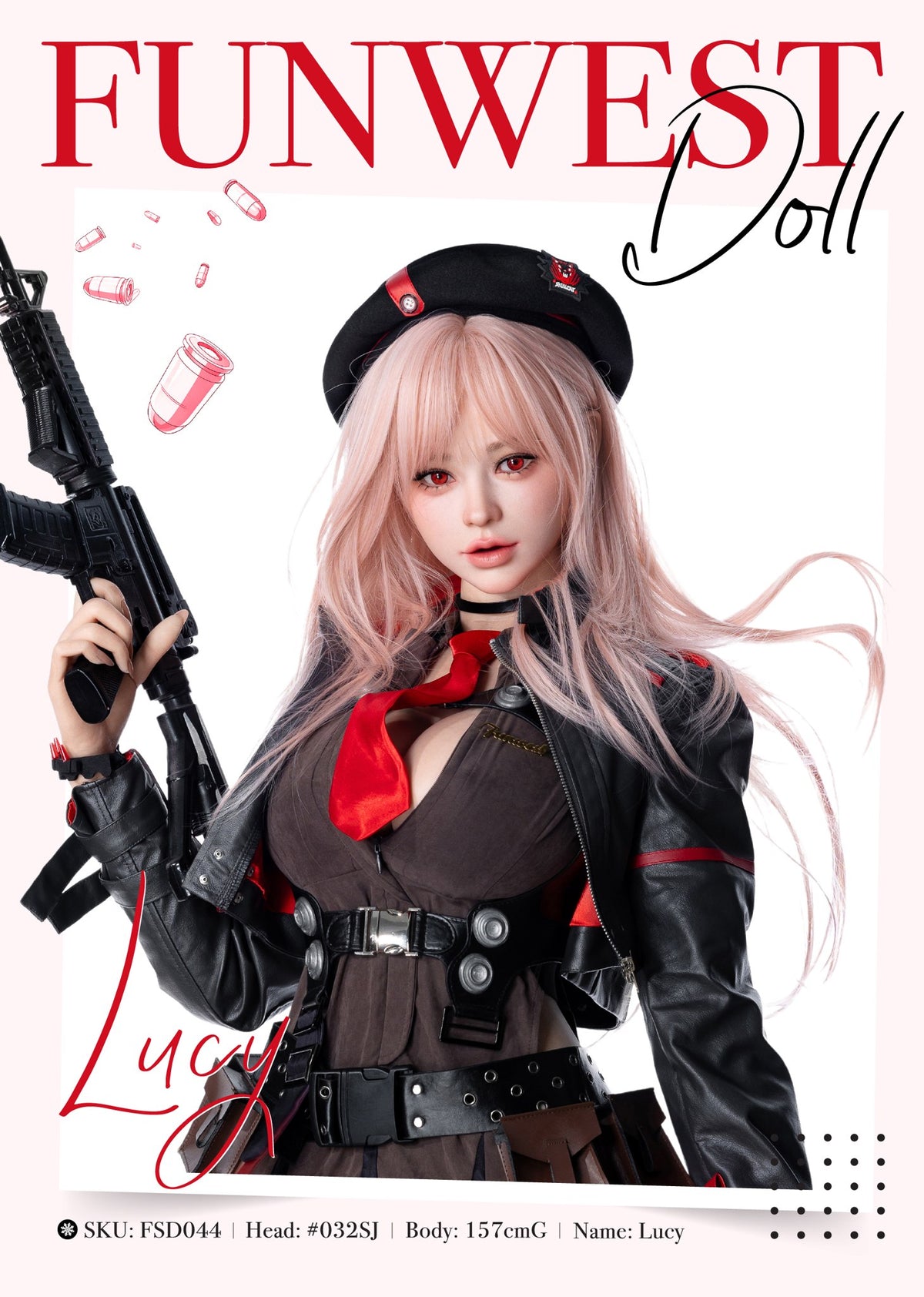 FunWest Dolls Lucy 157cm G-Cup Silicone doll, photo 2