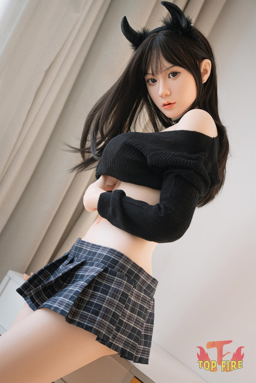 Top Fire Doll Ann 158cm D-Cup silicone doll photo 8