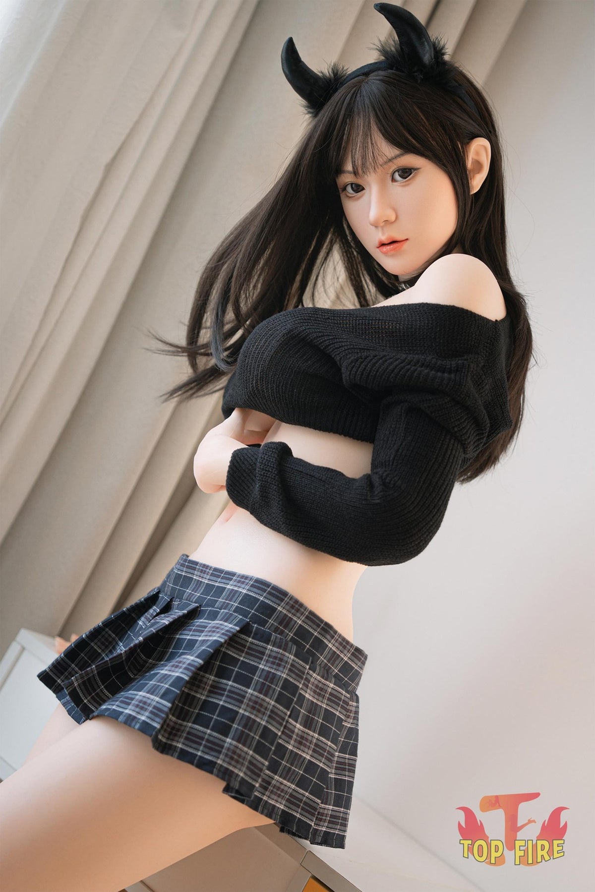 Top Fire Doll Ann 158cm D-Cup silicone doll photo 8