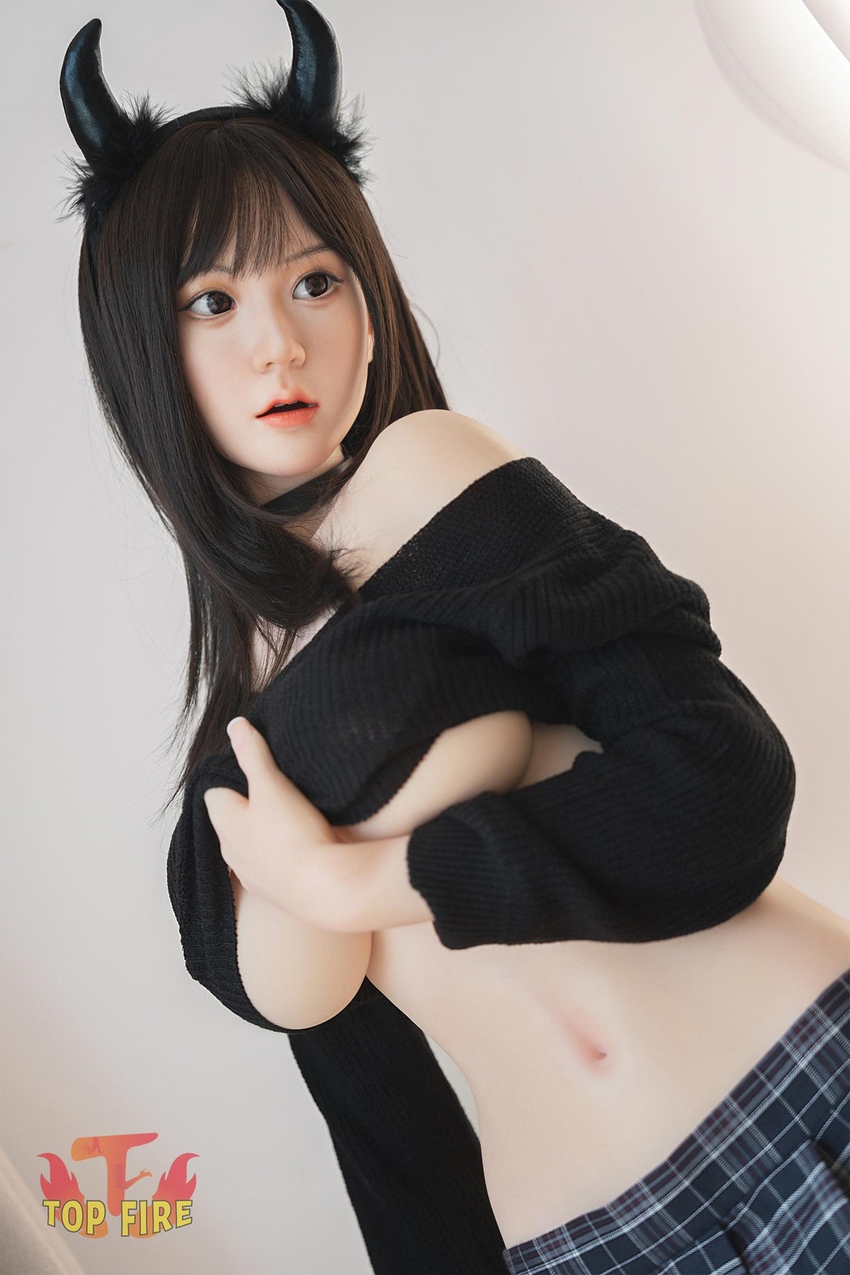 Top Fire Doll Ann 158cm D-Cup silicone doll photo 9