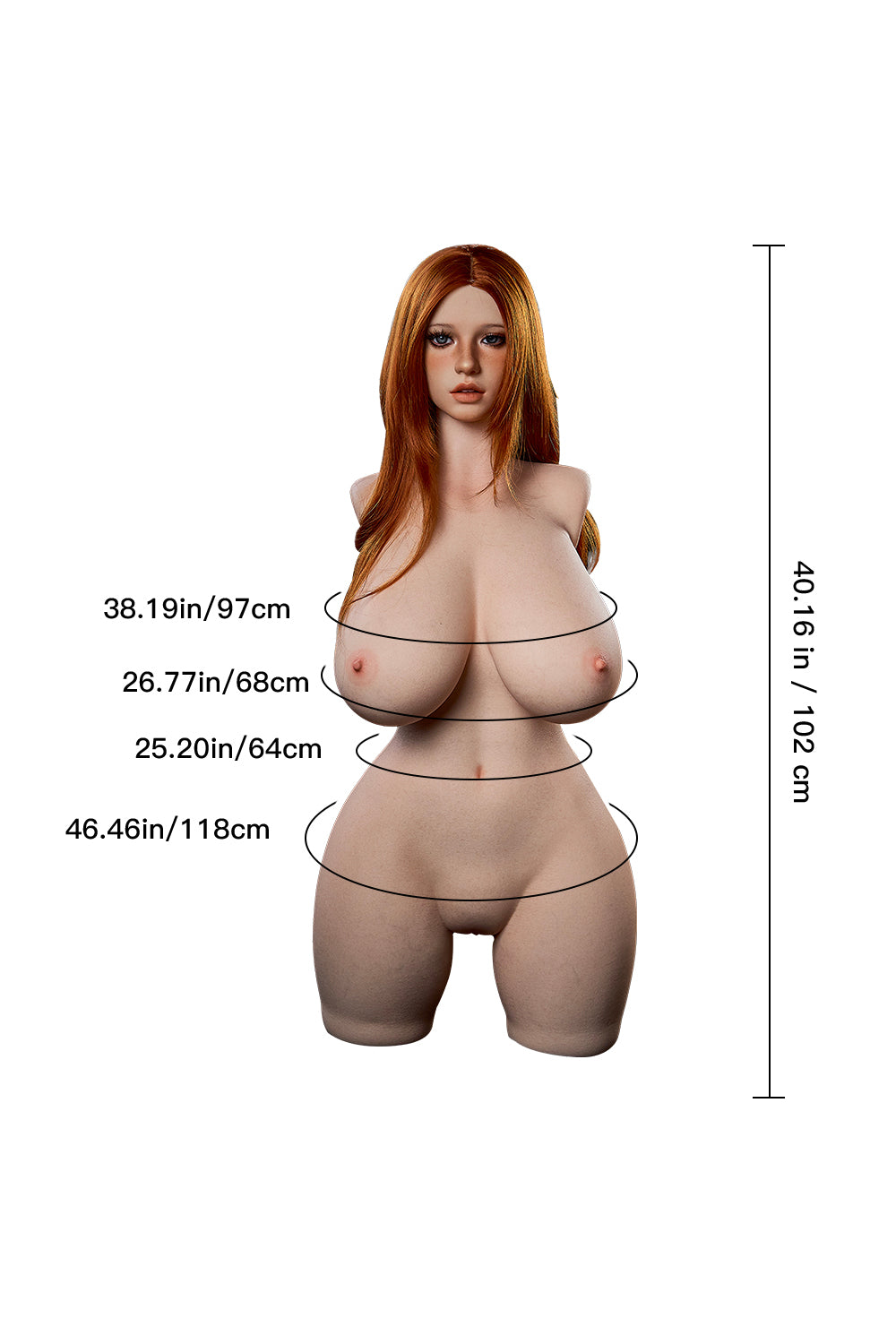 Erovenus Marina 102cm M-Cup Silicone Customizable Companion Doll