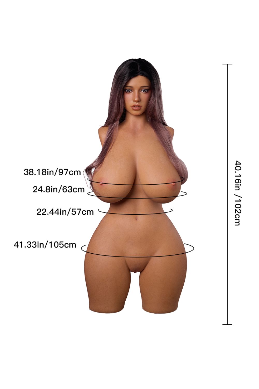 Erovenus Phoebe 102cm M-Cup Silicone Customizable Companion Doll
