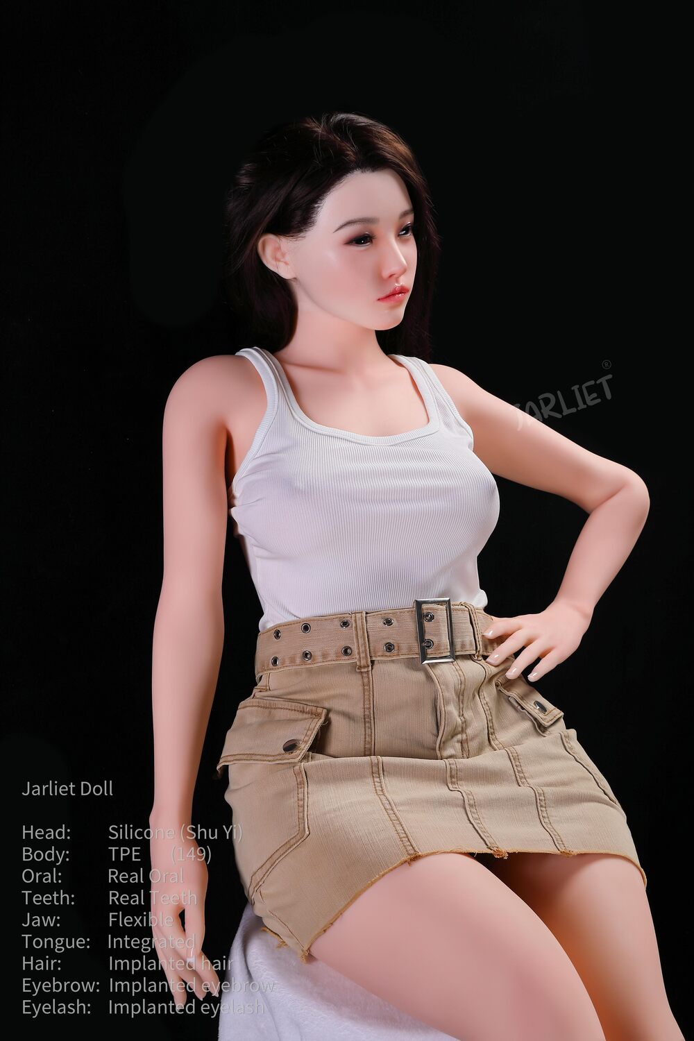 Shuyi 149cm D-Cup Silicone Head Customizable Companion Doll