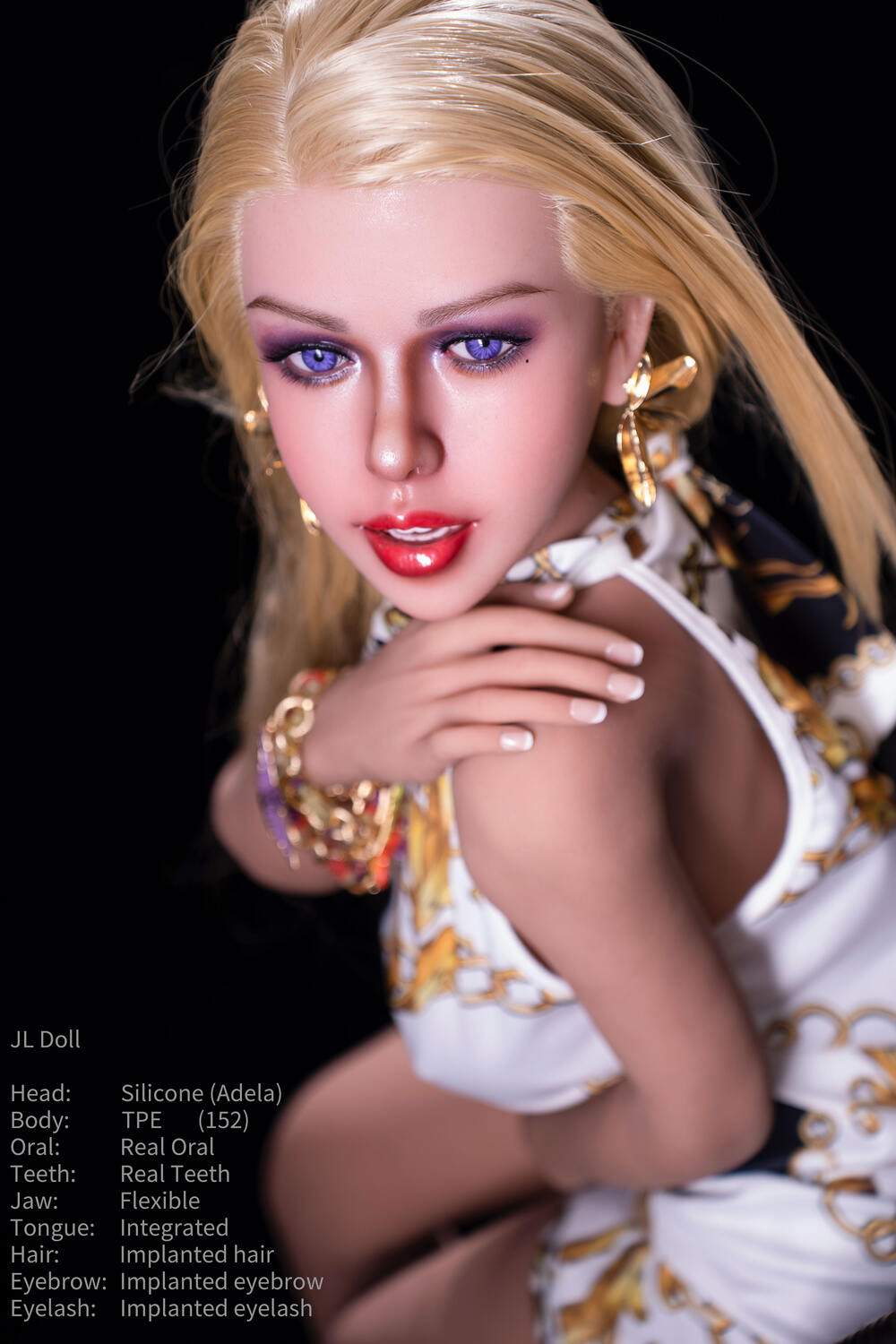 Adela 152cm E-Cup Silicone Head Customizable Companion Doll