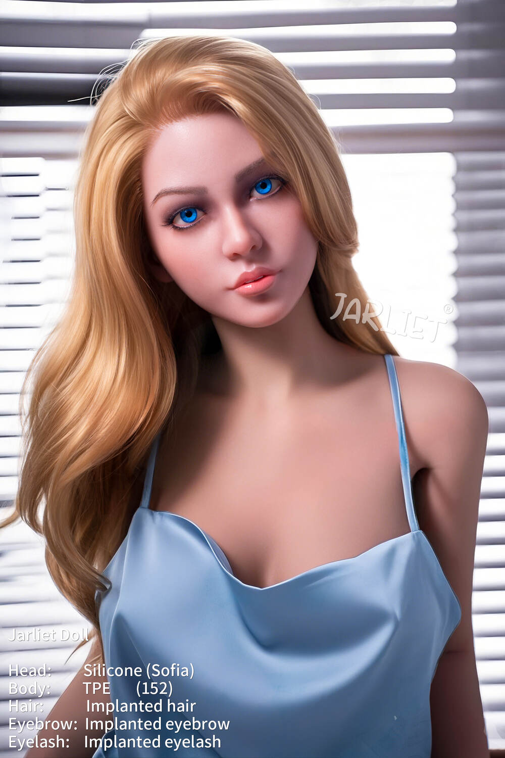 Sofia 152cm E-Cup Silicone Head Customizable Companion Doll