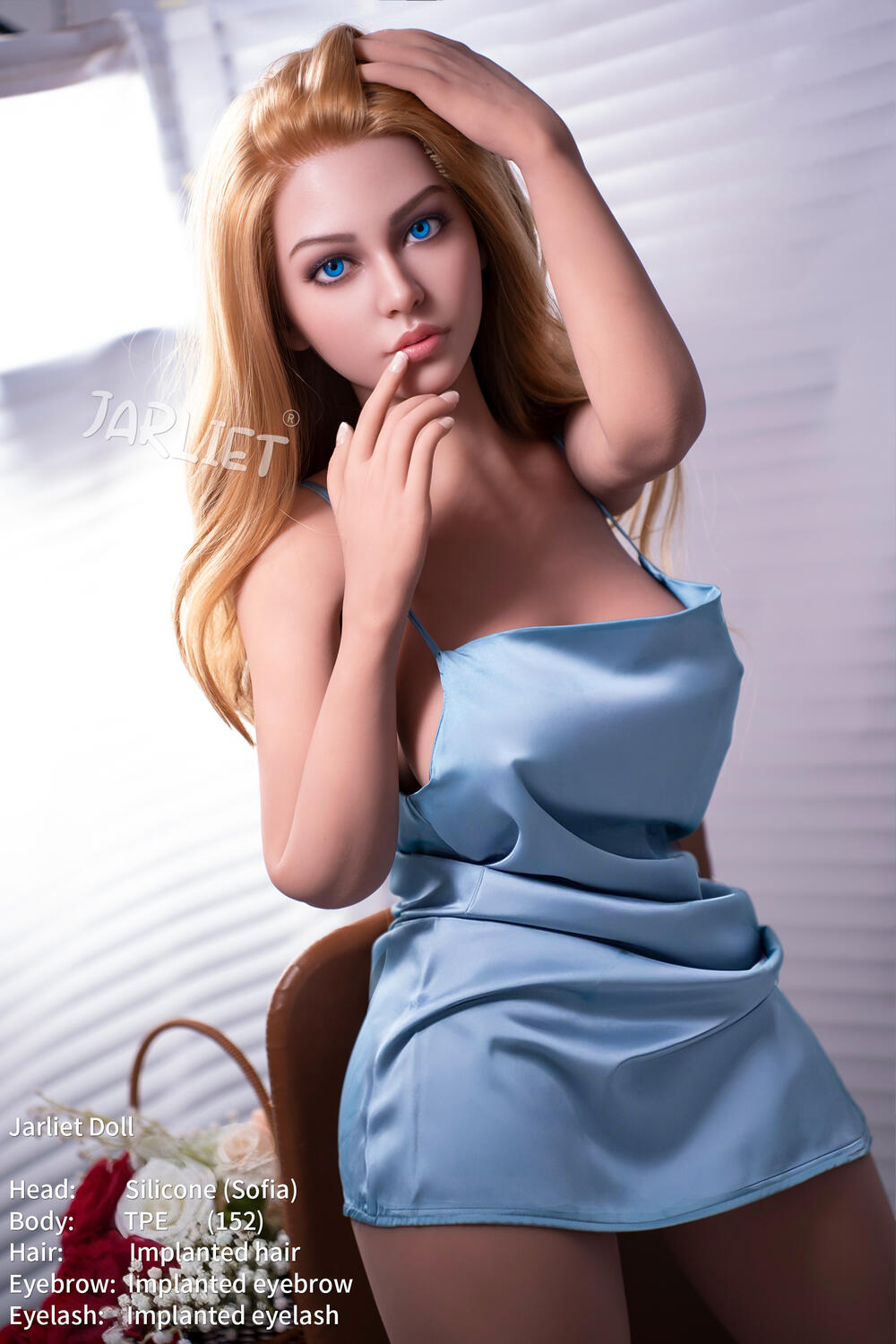 Sofia 152cm E-Cup Silicone Head Customizable Companion Doll