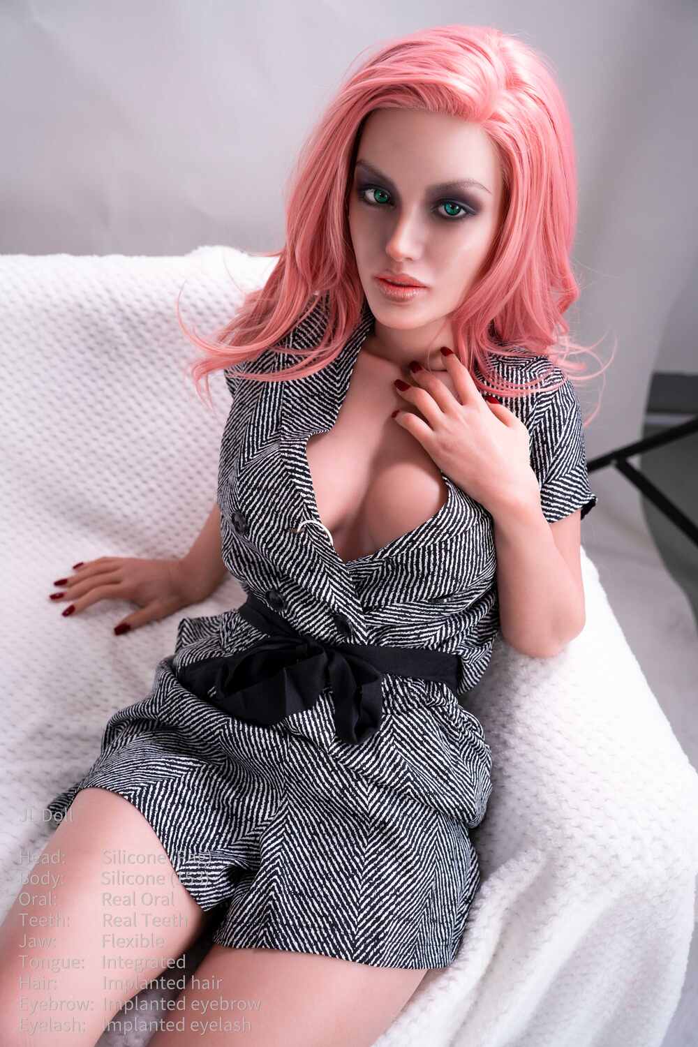 Pag 153cm D-Cup Silicone Customizable Companion Doll