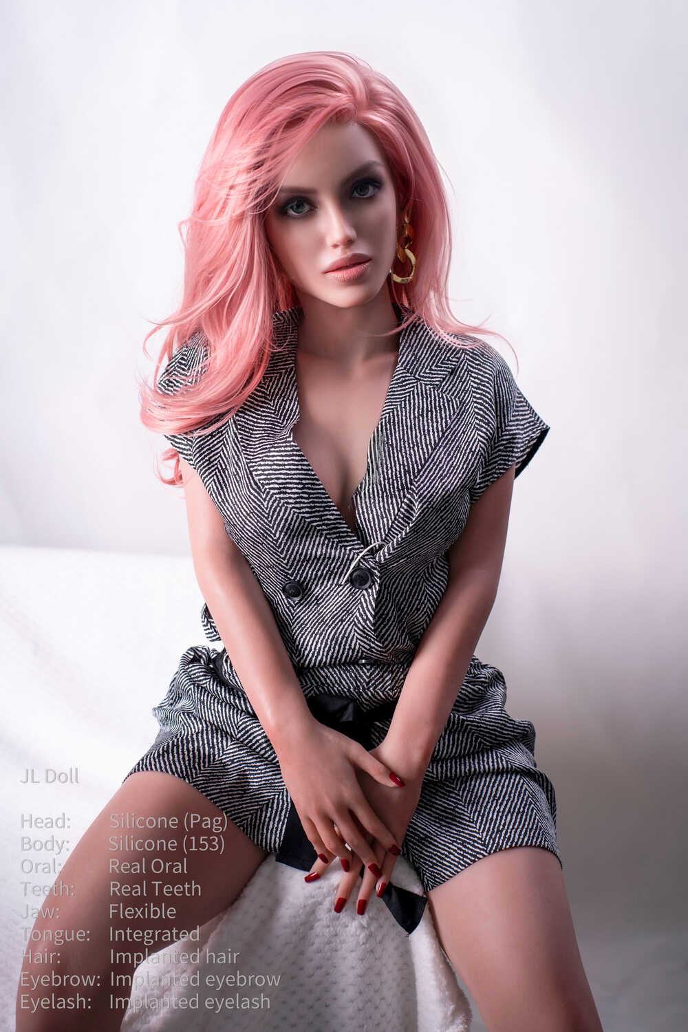 Pag 153cm D-Cup Silicone Customizable Companion Doll