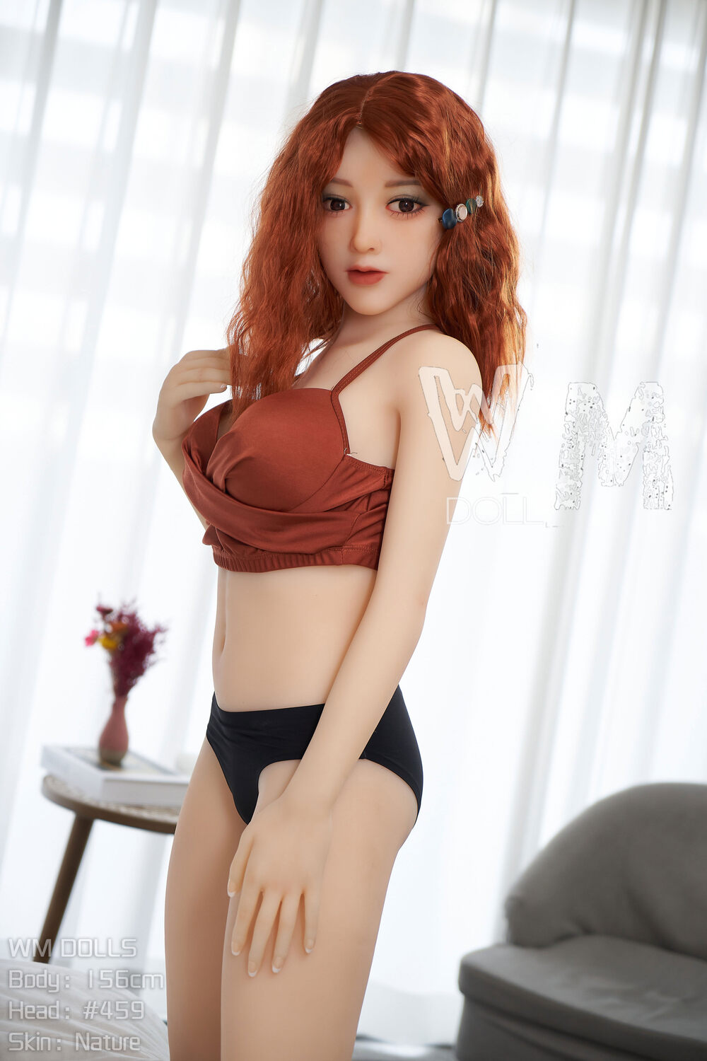 Sarah Zacharias 156cm B-Cup TPE Customizable Companion Doll