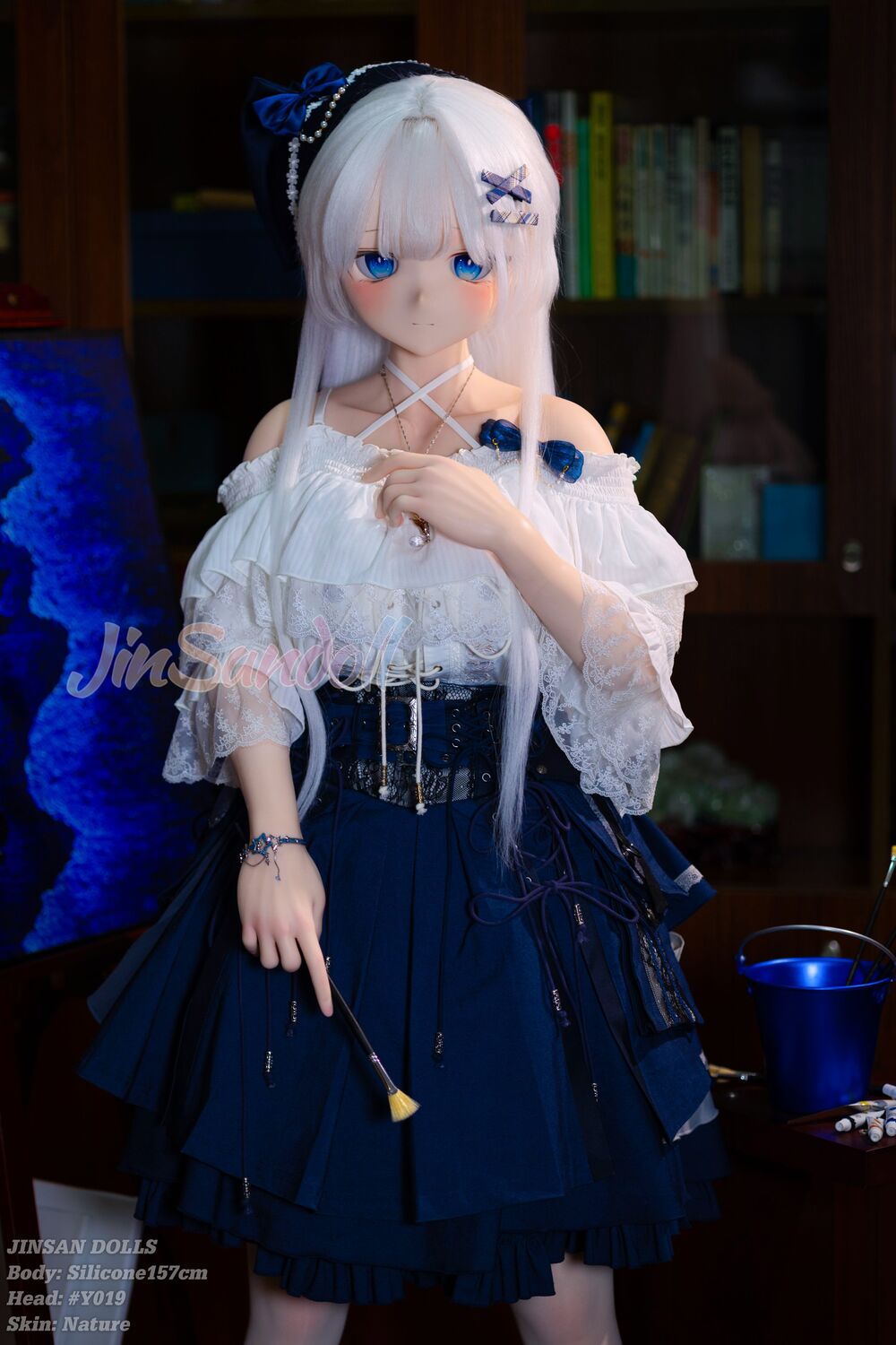 Y019 157cm B-Cup Silicone Customizable Companion Doll