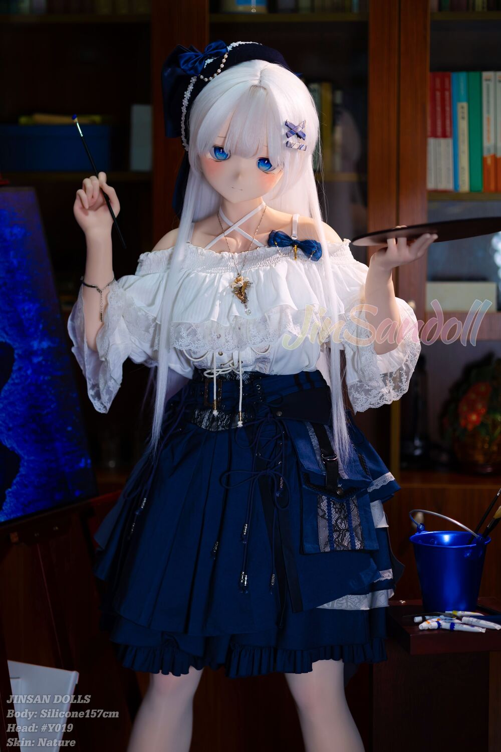 Y019 157cm B-Cup Silicone Customizable Companion Doll