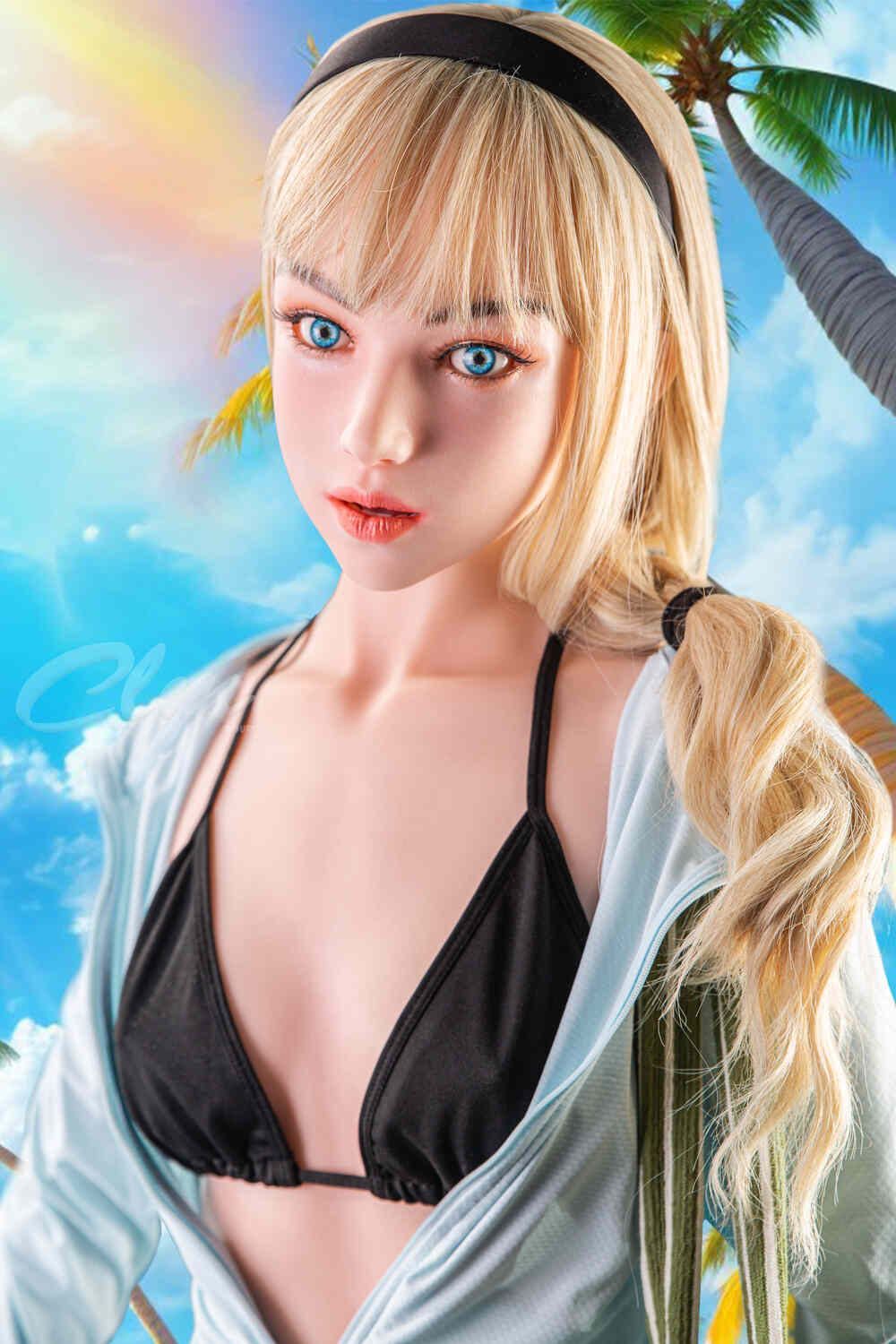 Gali 157cm D-Cup Silicone Customizable Companion Doll
