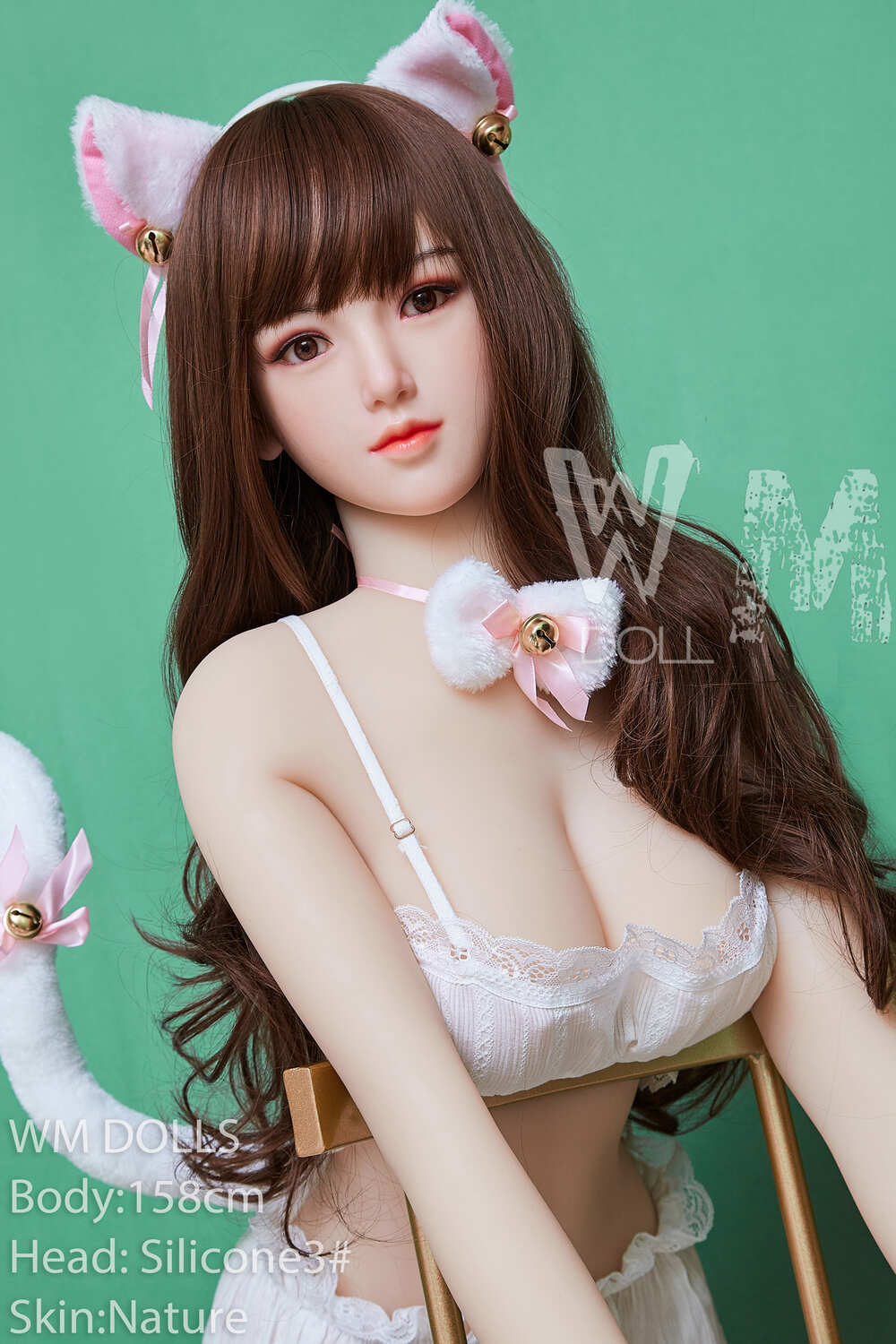 Imelda 158cm D-Cup Silicone Head Customizable Companion Doll
