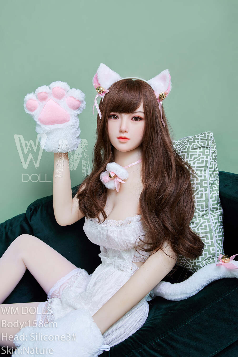 Imelda 158cm D-Cup Silicone Head Customizable Companion Doll