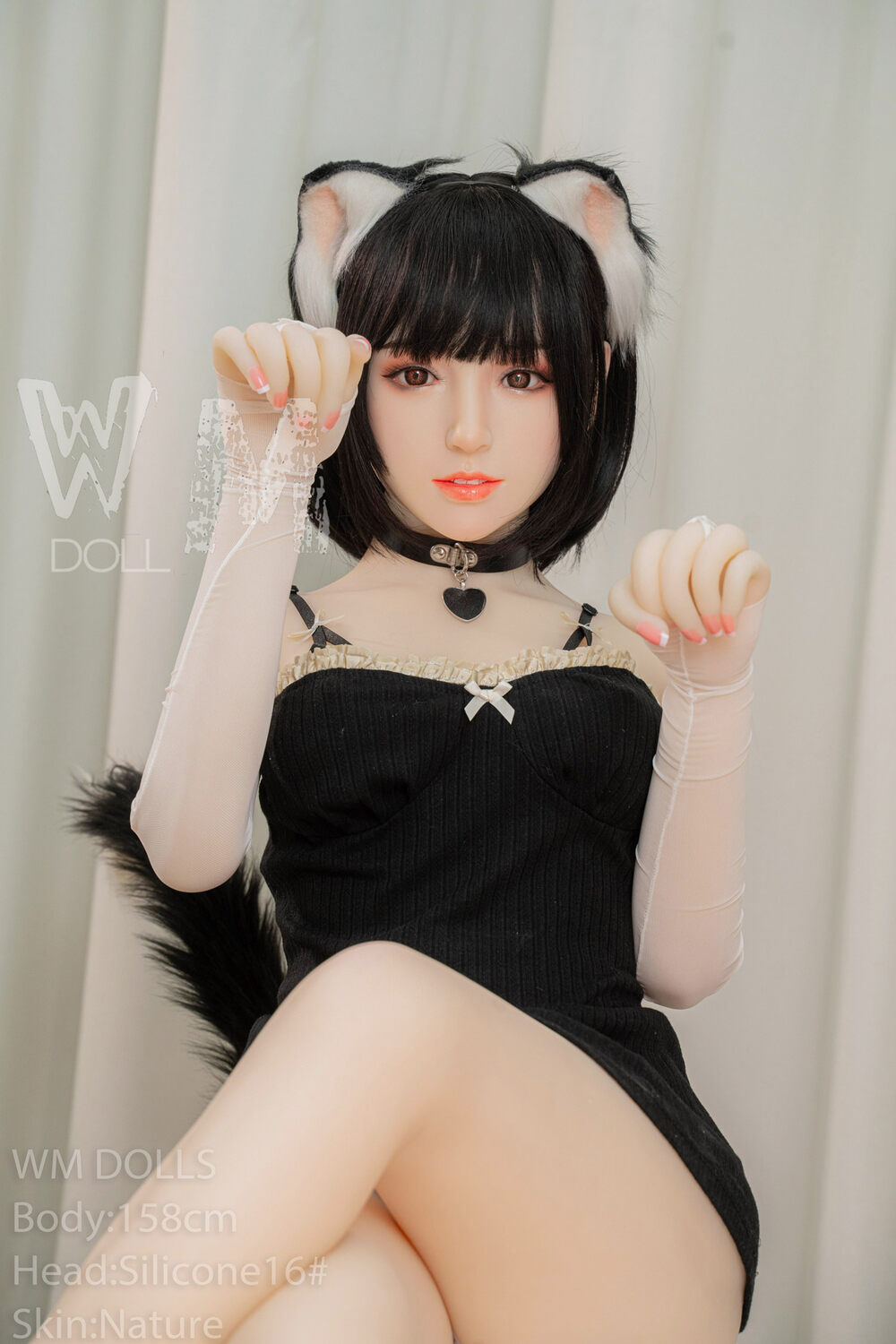 Sidonie 158cm D-Cup Silicone Head Customizable Companion Doll