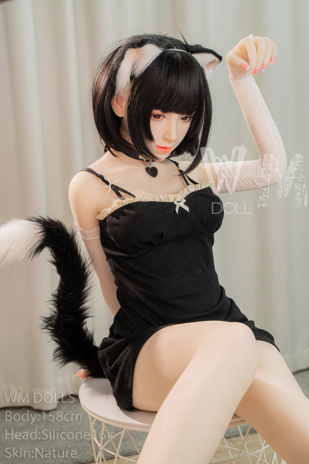 Sidonie 158cm D-Cup Silicone Head Customizable Companion Doll