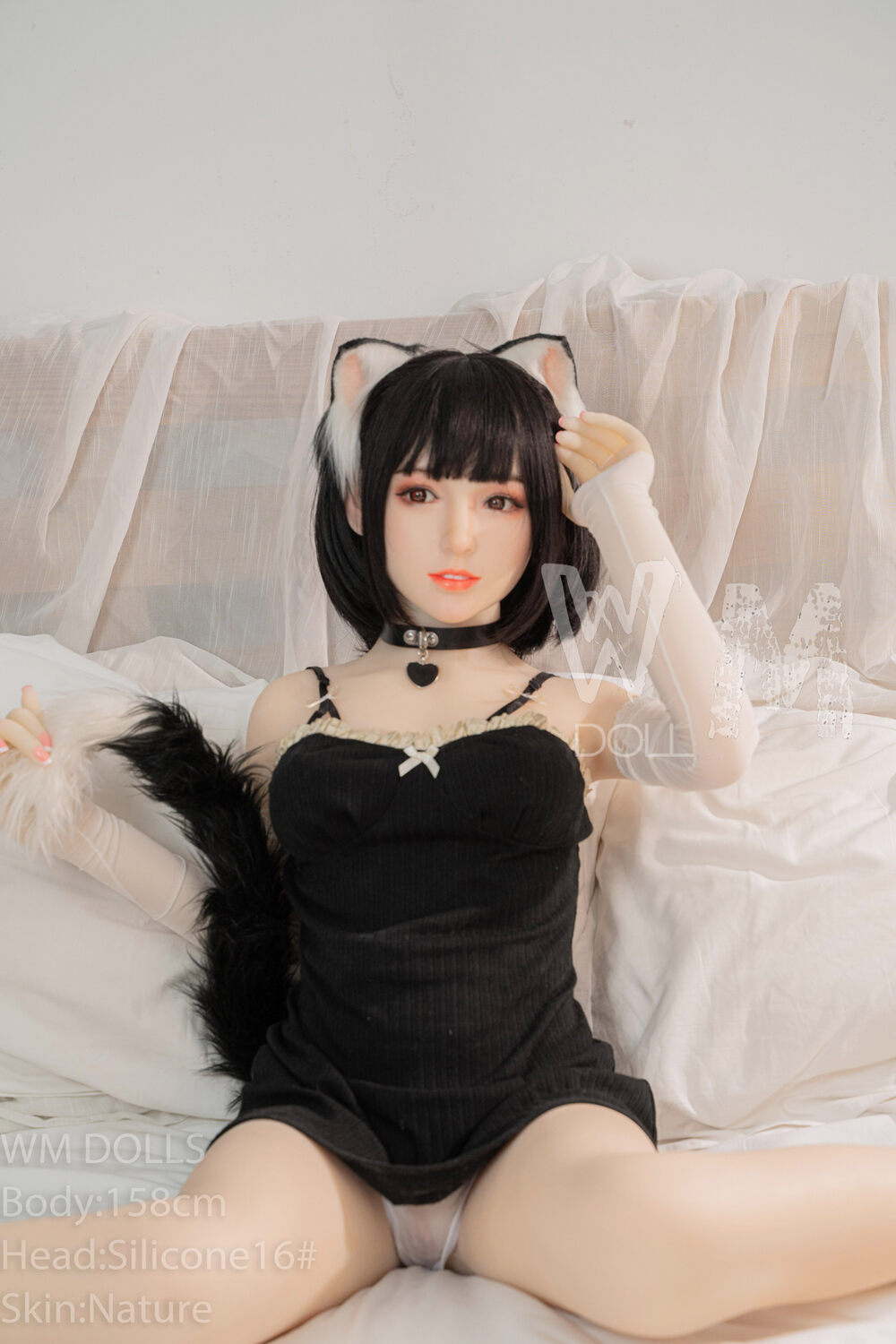 Sidonie 158cm D-Cup Silicone Head Customizable Companion Doll