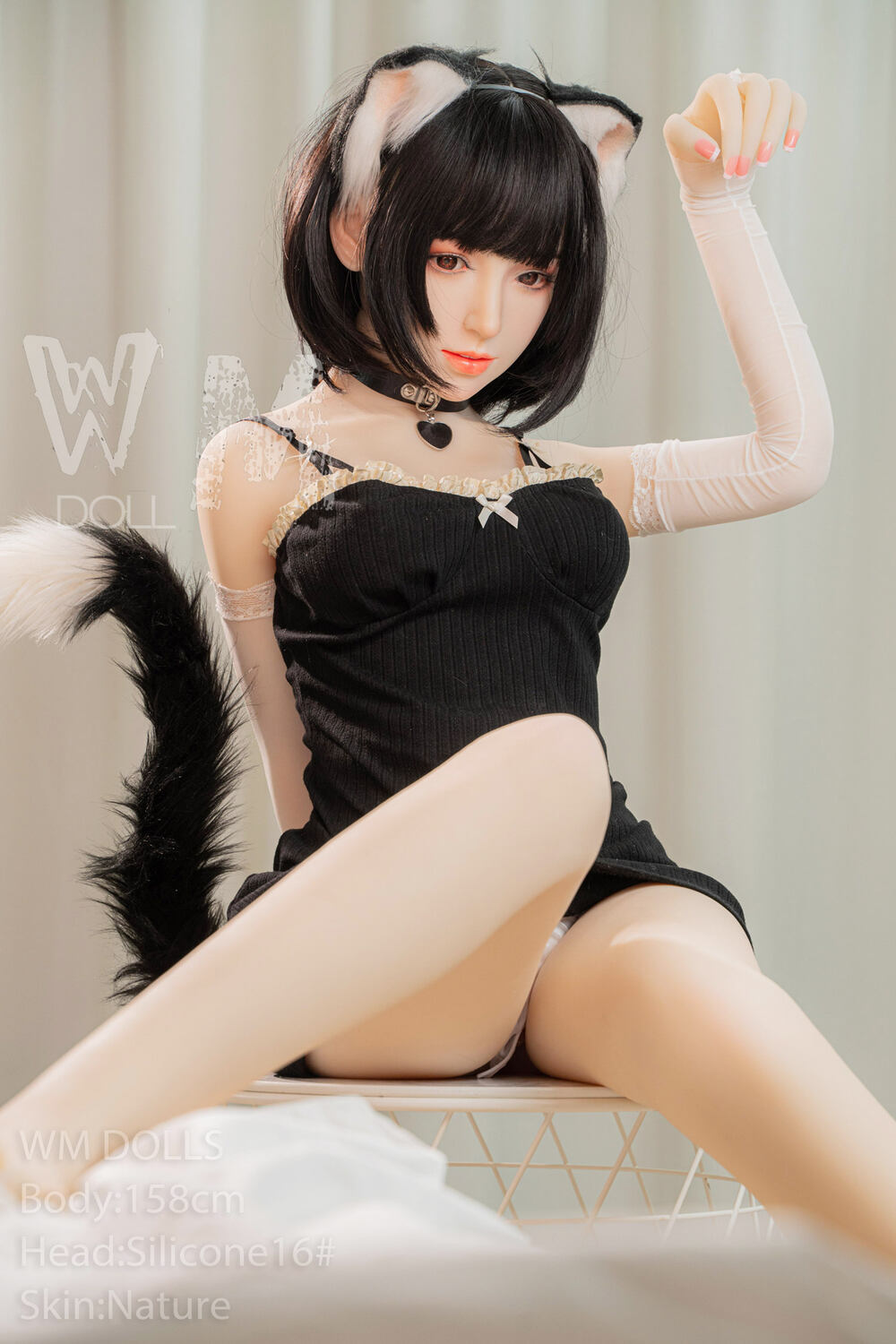 Sidonie 158cm D-Cup Silicone Head Customizable Companion Doll