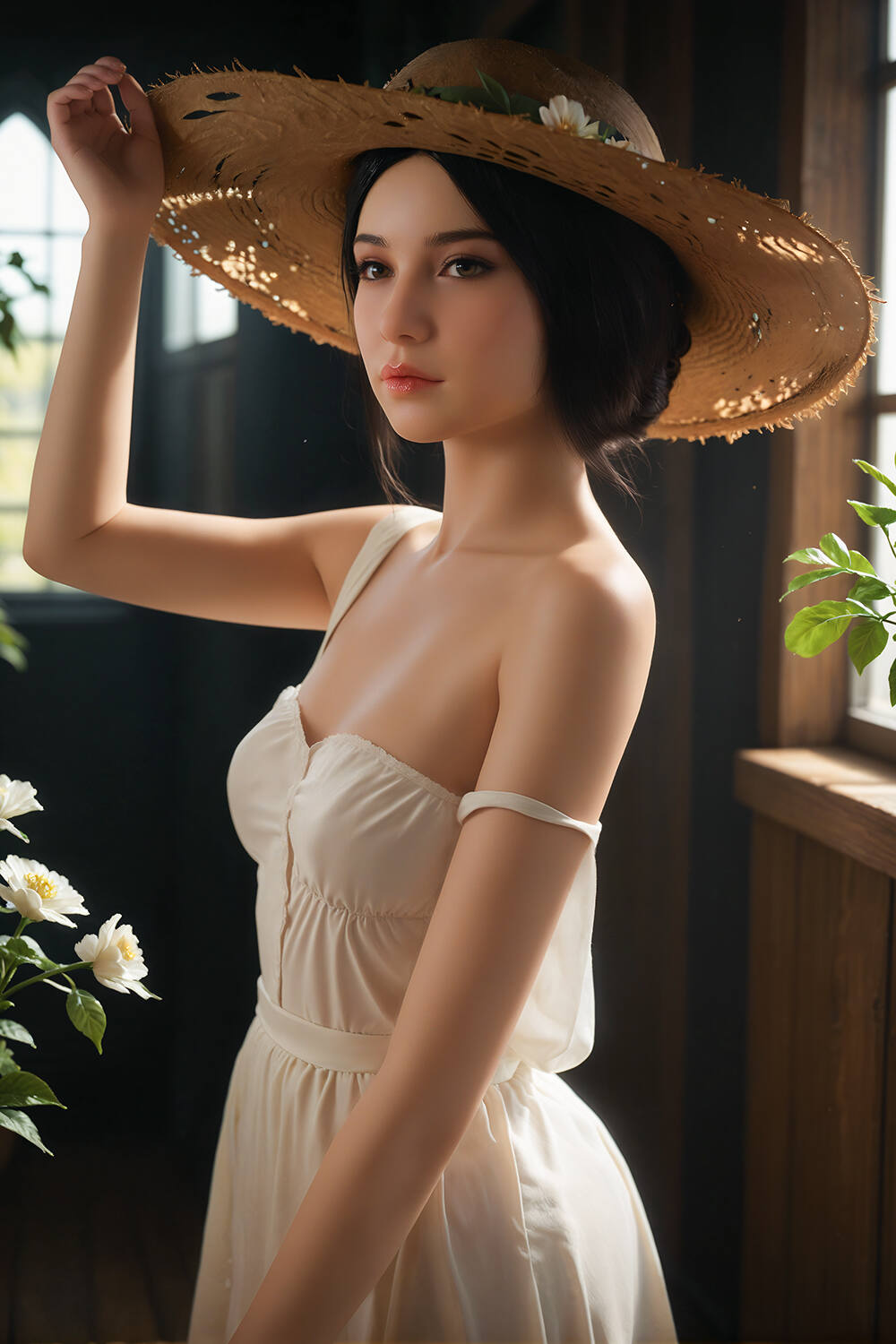 Kalie.A 158cm D-Cup Silicone Head Customizable Companion Doll