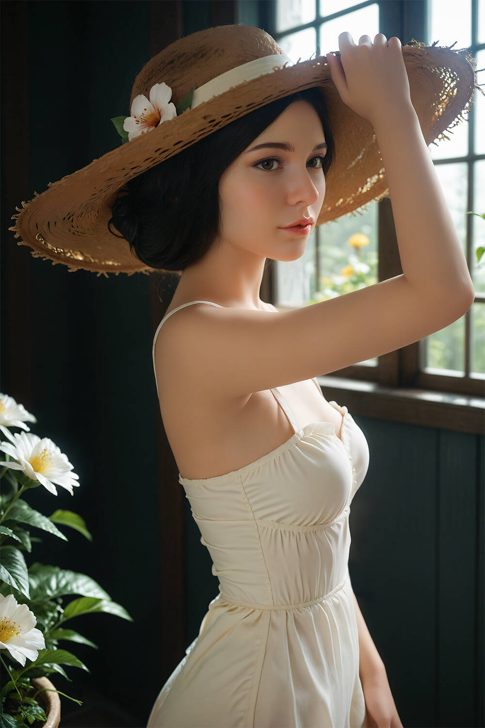Kalie.A 158cm D-Cup Silicone Head Customizable Companion Doll