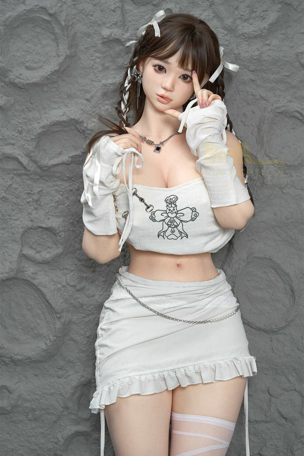 Nia 158cm F-Cup Silicone Customizable Companion Doll