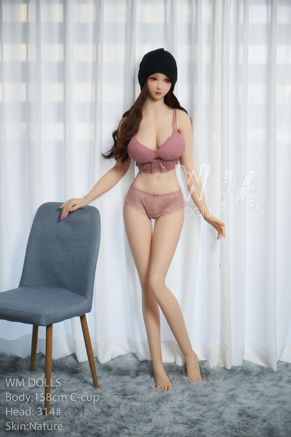 Montgomery 158cm G-Cup TPE Customizable Companion Doll