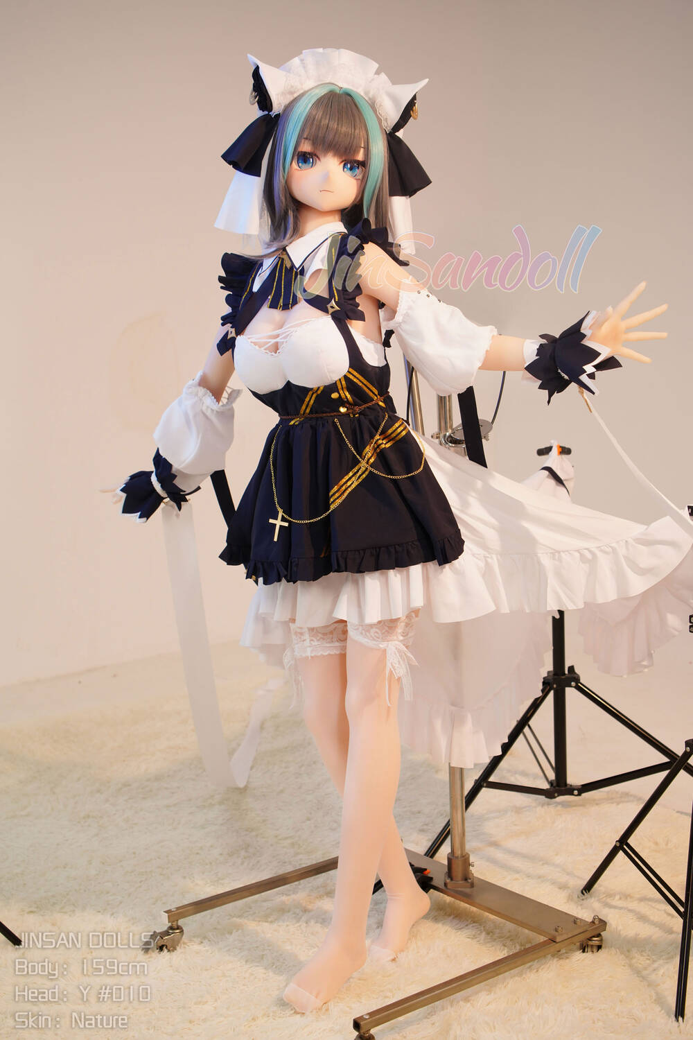 Dunbar 159cm B-Cup TPE Customizable Companion Doll