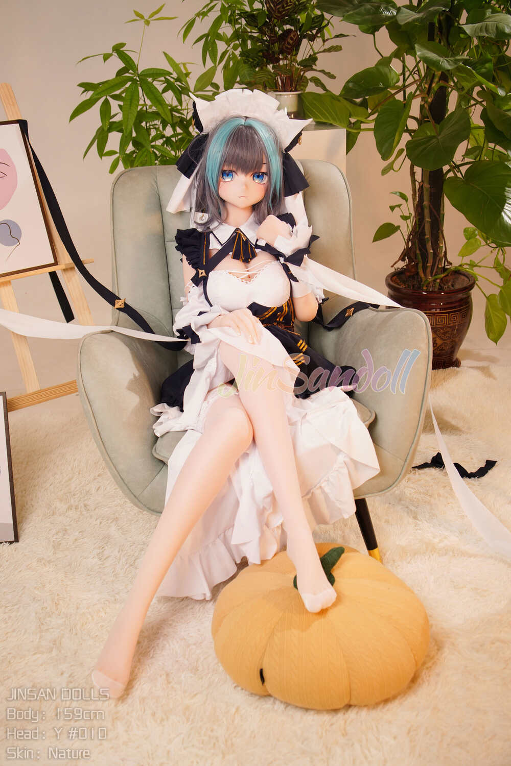 Dunbar 159cm B-Cup TPE Customizable Companion Doll