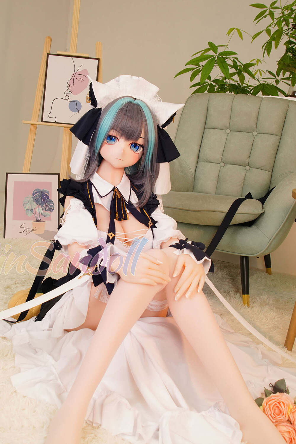 Dunbar 159cm B-Cup TPE Customizable Companion Doll