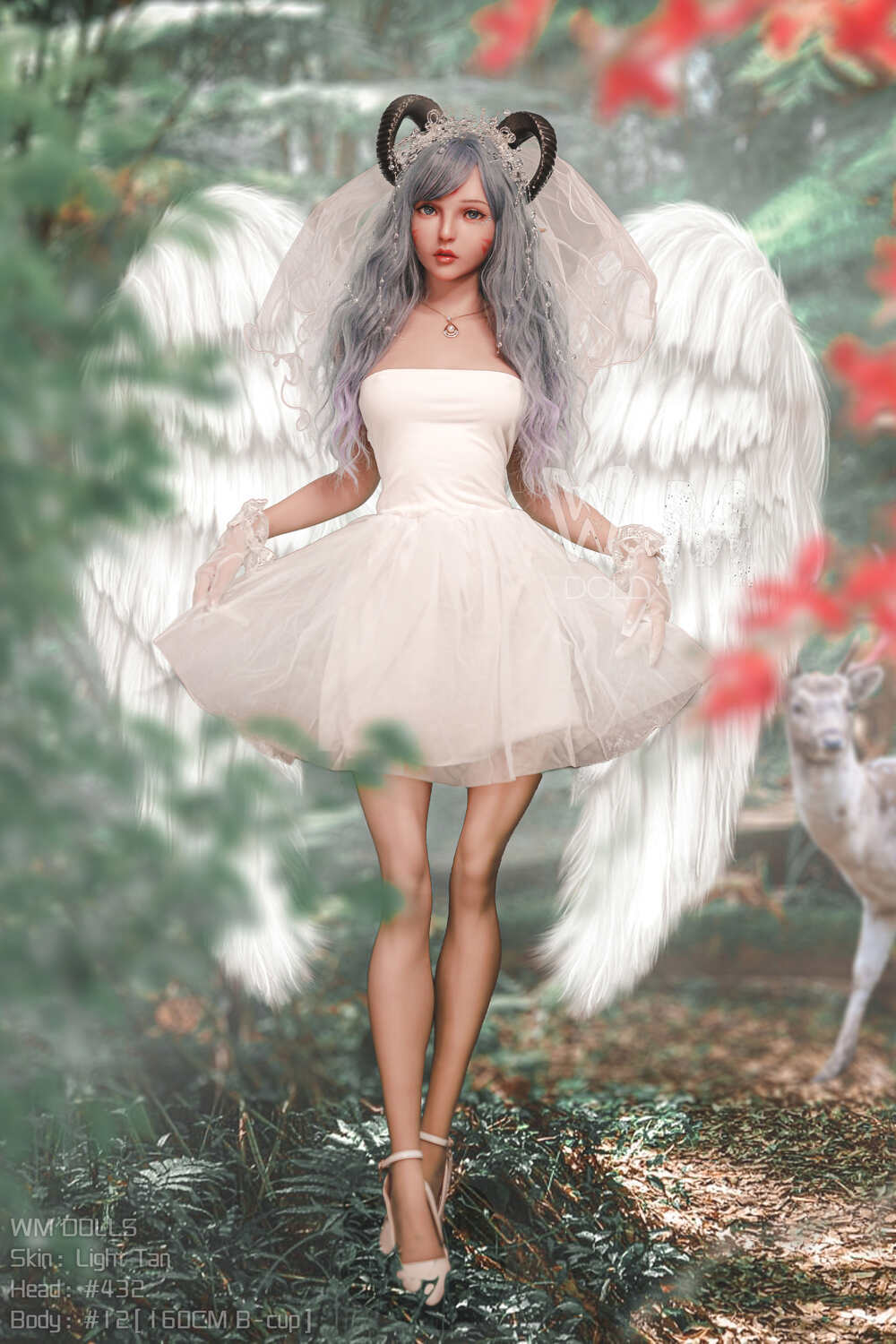 Myrna Lucy 160cm B-Cup TPE Customizable Companion Doll