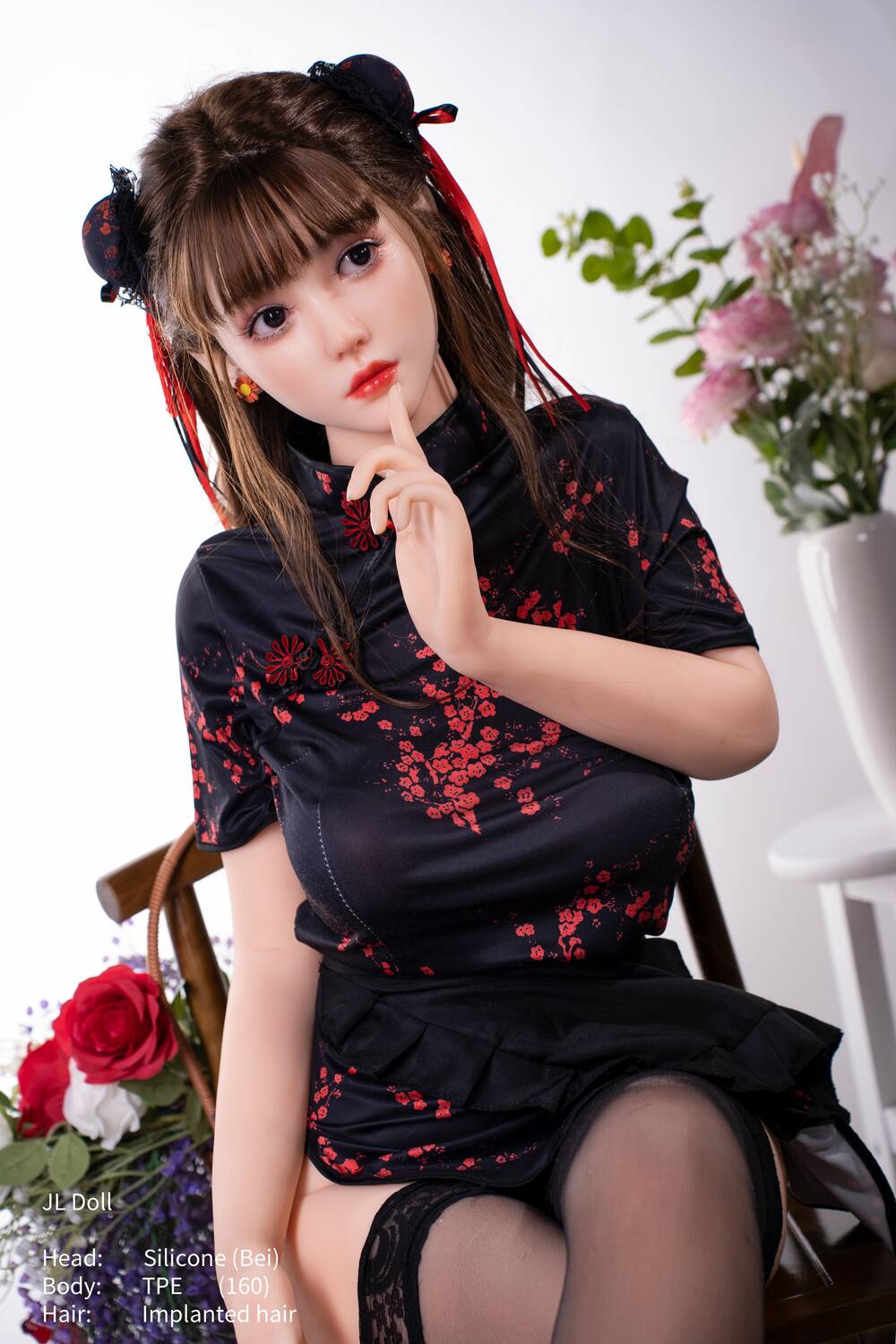 Bei 160cm C-Cup Silicone Head Customizable Companion Doll