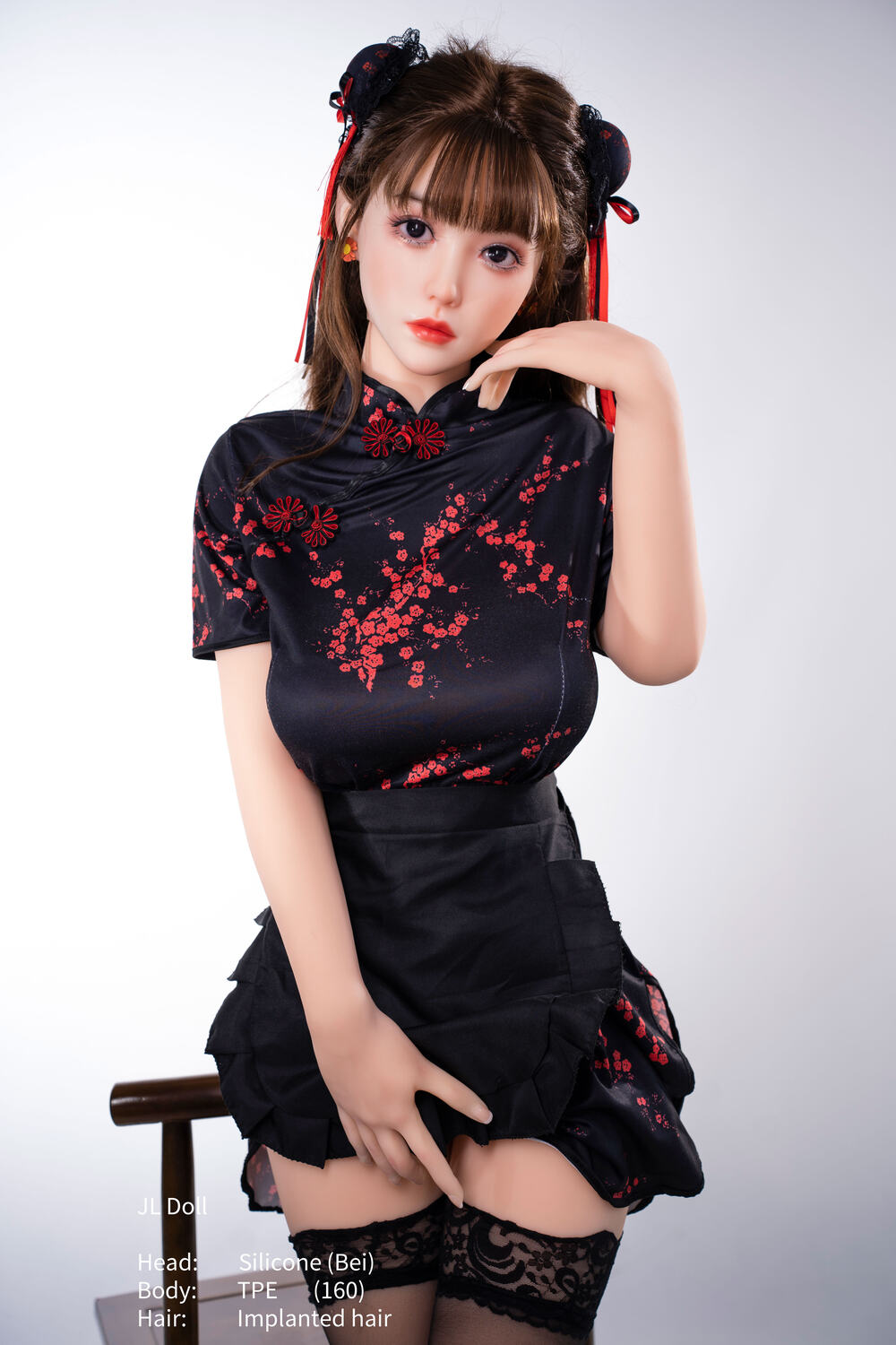 Bei 160cm C-Cup Silicone Head Customizable Companion Doll