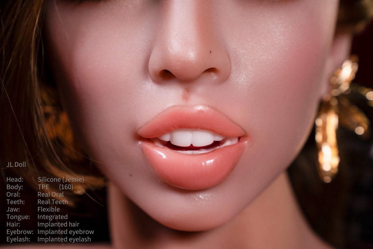 Jessie 160cm M-Cup Silicone Head Customizable Companion Doll