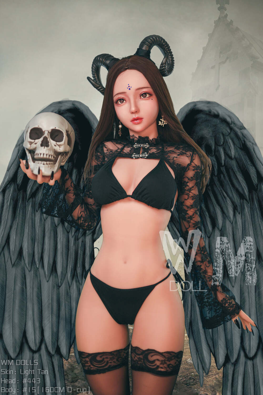 Rae Morley 160cm D-Cup TPE Customizable Companion Doll