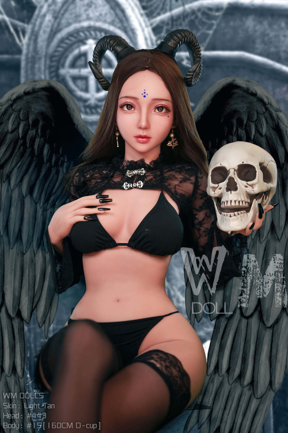Rae Morley 160cm D-Cup TPE Customizable Companion Doll