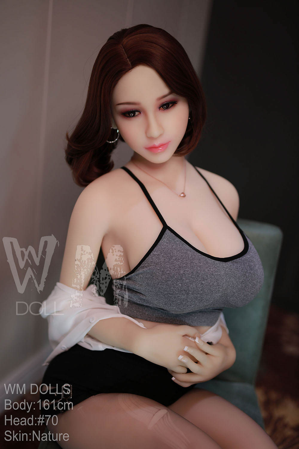 Muna 161cm G-Cup TPE Customizable Companion Doll