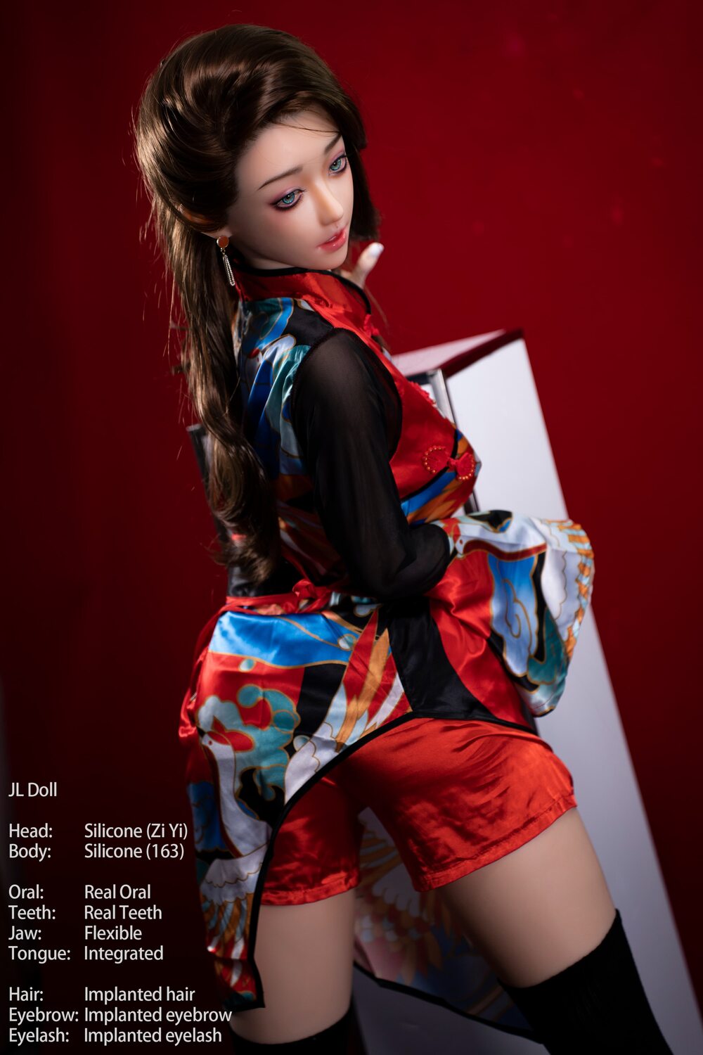Ziyi 163cm D-Cup Silicone Customizable Companion Doll