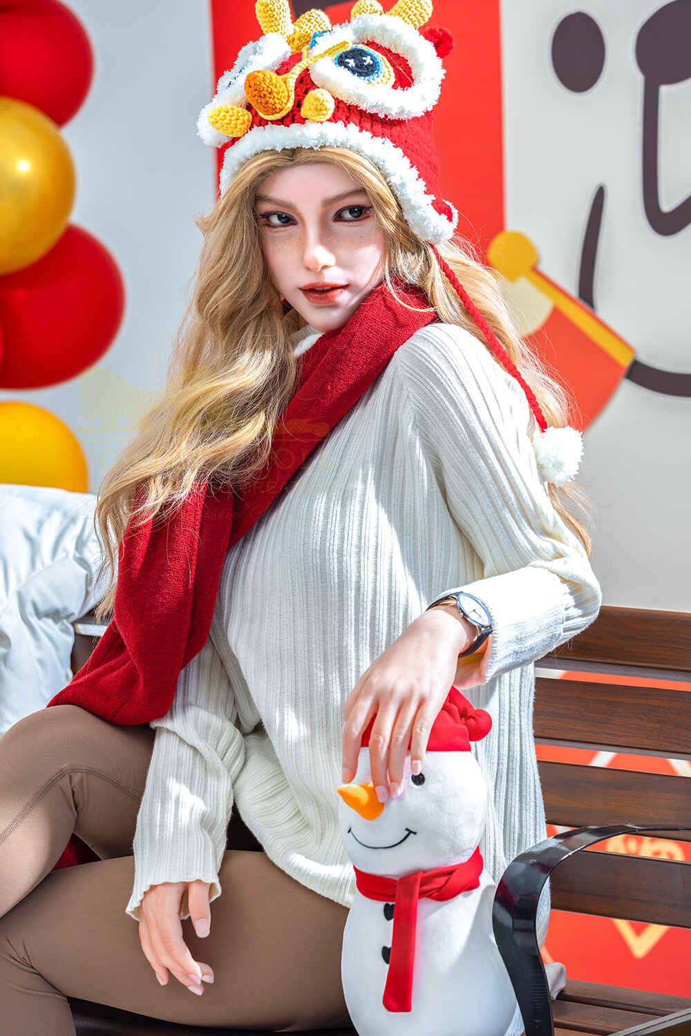 Vivian 163cm B-Cup Silicone Customizable Companion Doll