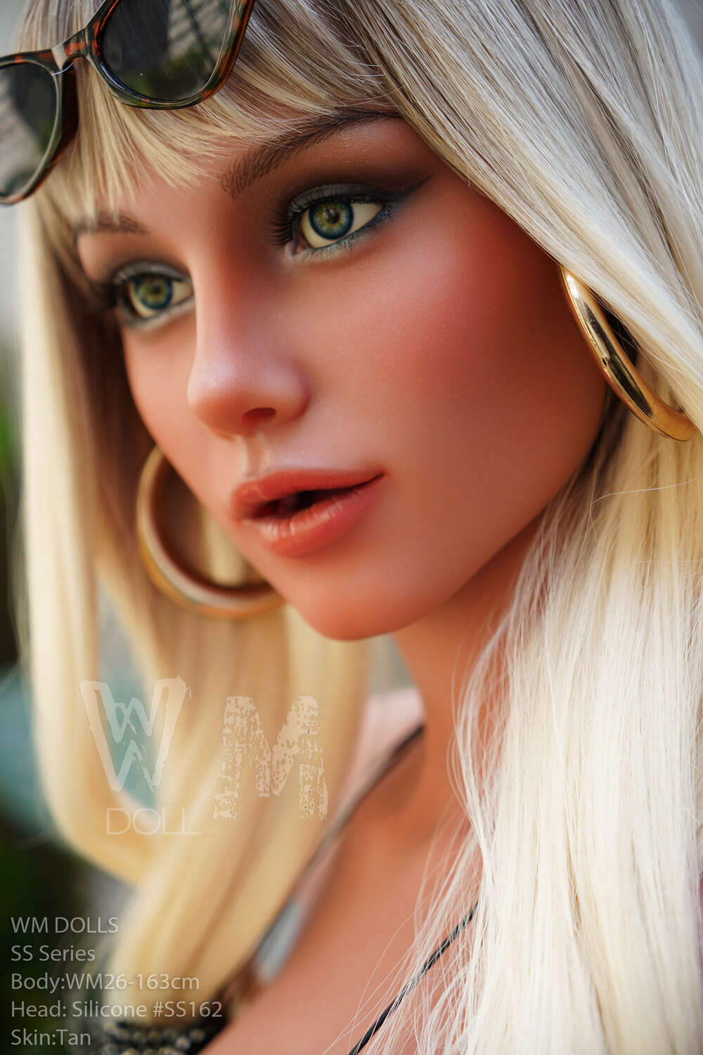 Janica.A 163cm D-Cup Silicone Head Customizable Companion Doll