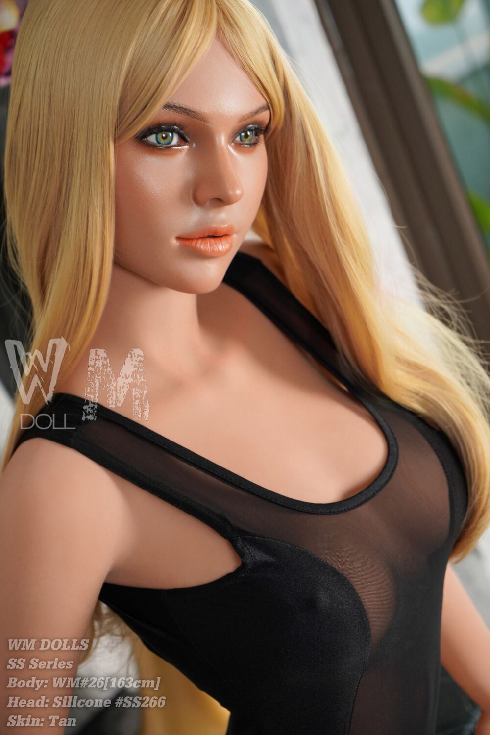 Ss226 163cm D-Cup Silicone Head Customizable Companion Doll