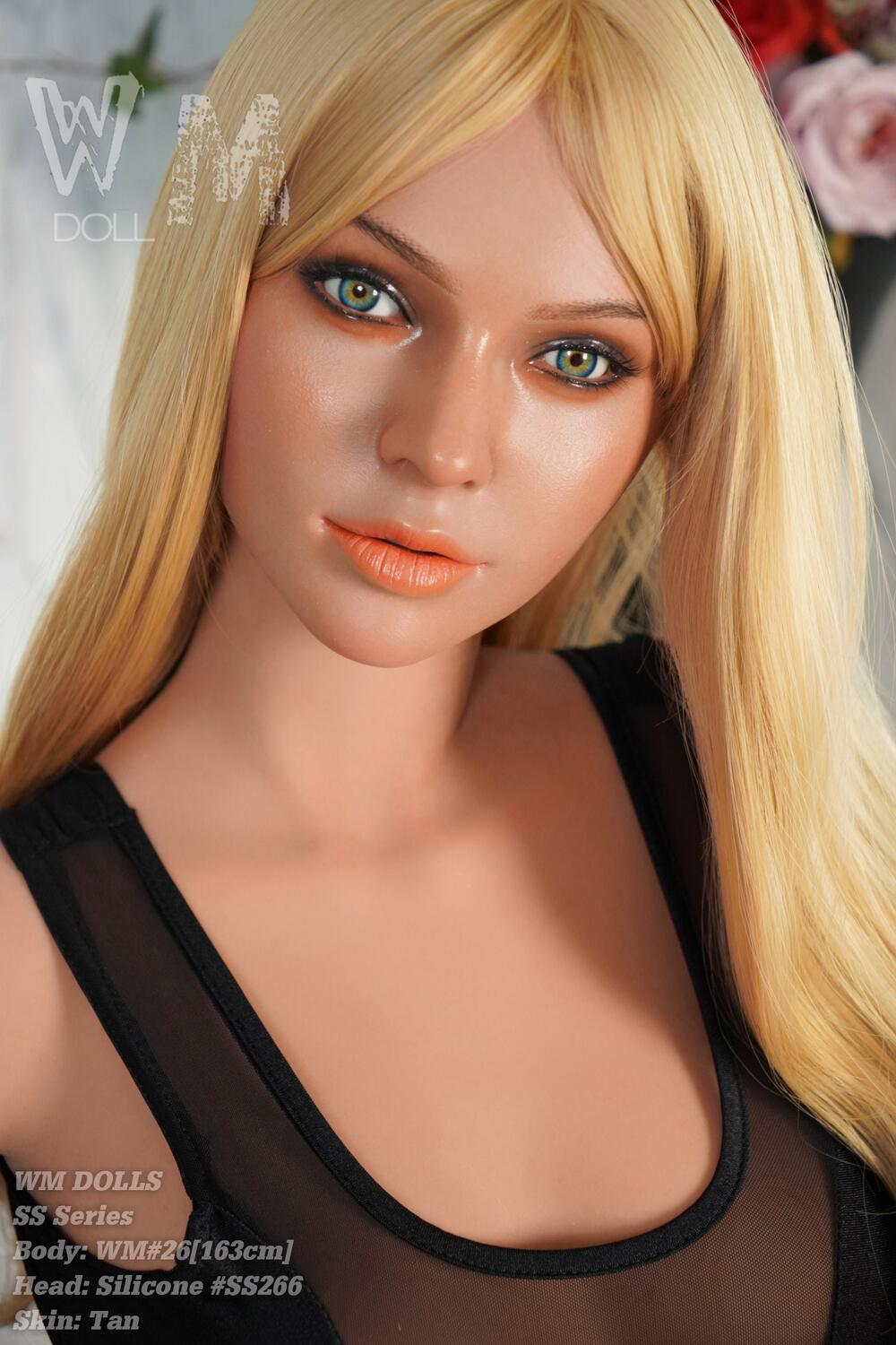 Ss226 163cm D-Cup Silicone Head Customizable Companion Doll