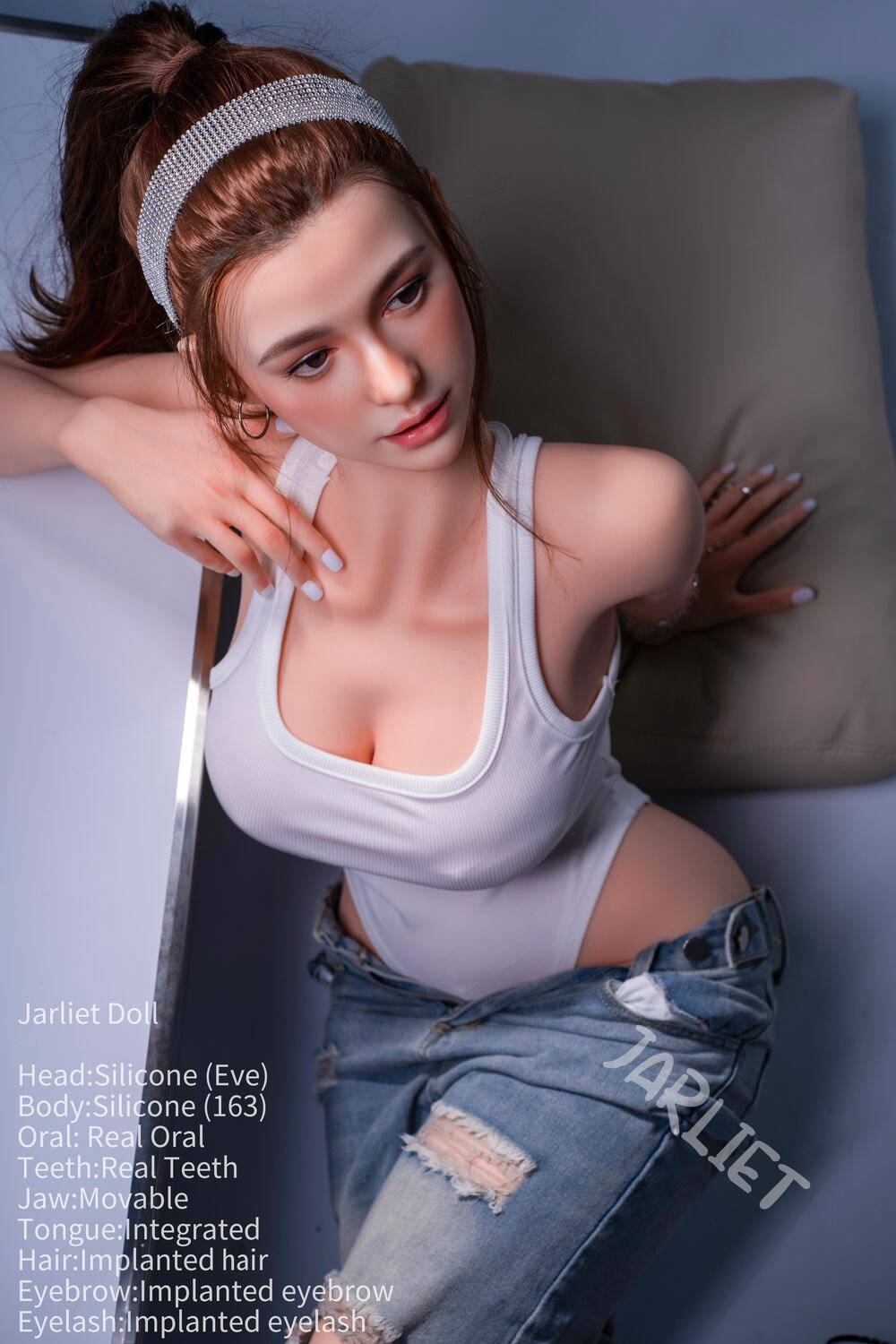 Eve 163cm G-Cup Silicone Ready-To-Ship Companion Doll