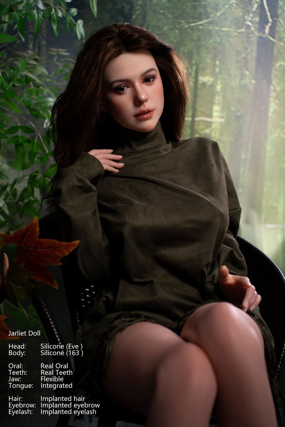 Eve 163cm D-Cup Silicone Customizable Companion Doll