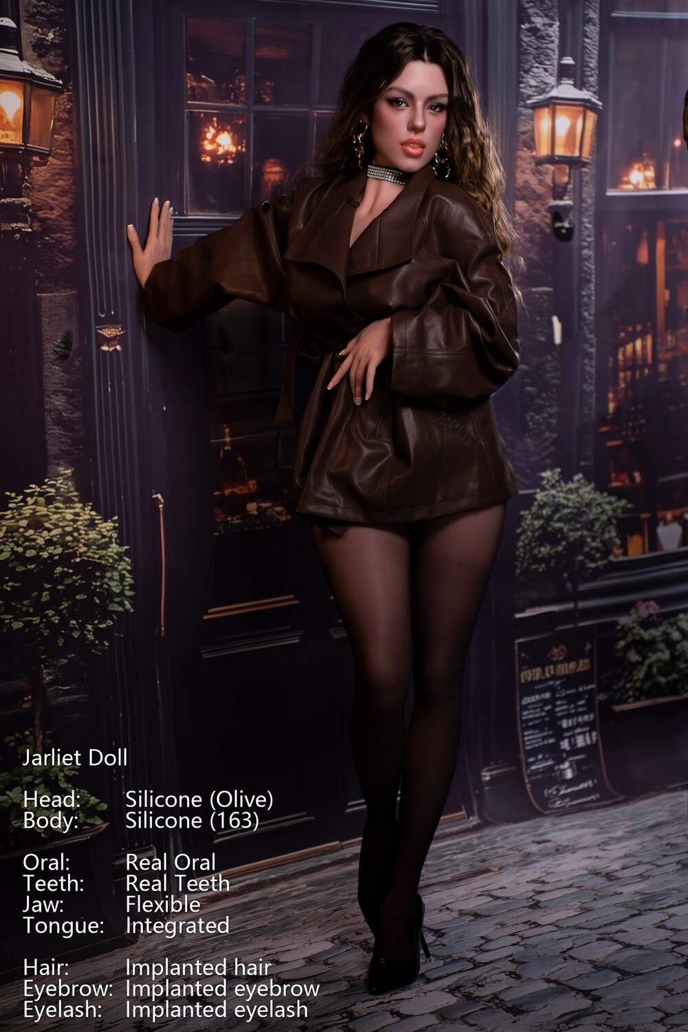 Olive 163cm D-Cup Silicone Customizable Companion Doll