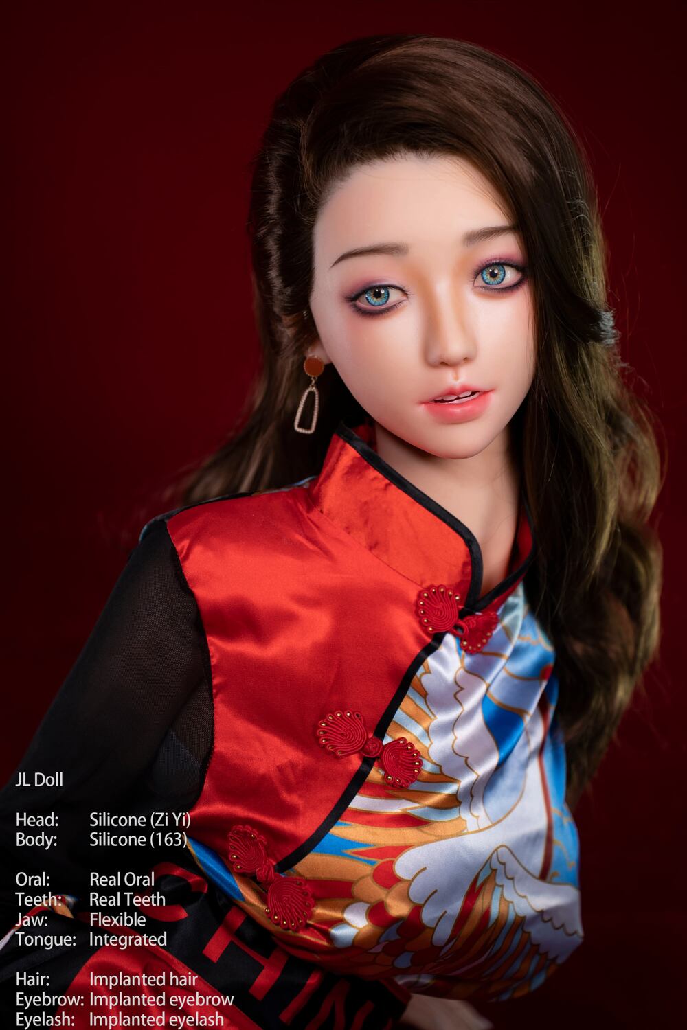 Ziyi 163cm D-Cup Silicone Customizable Companion Doll