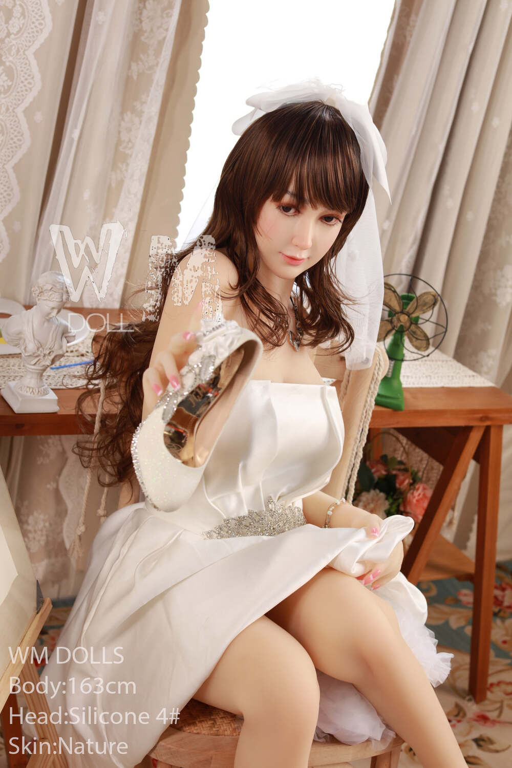 Myrtille 163cm C-Cup Silicone Head Customizable Companion Doll